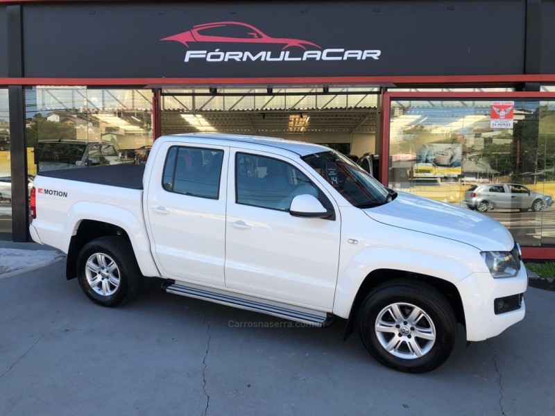 amarok 2.0 trendline 4x4 cd 16v turbo intercooler diesel 4p manual 2014 caxias do sul