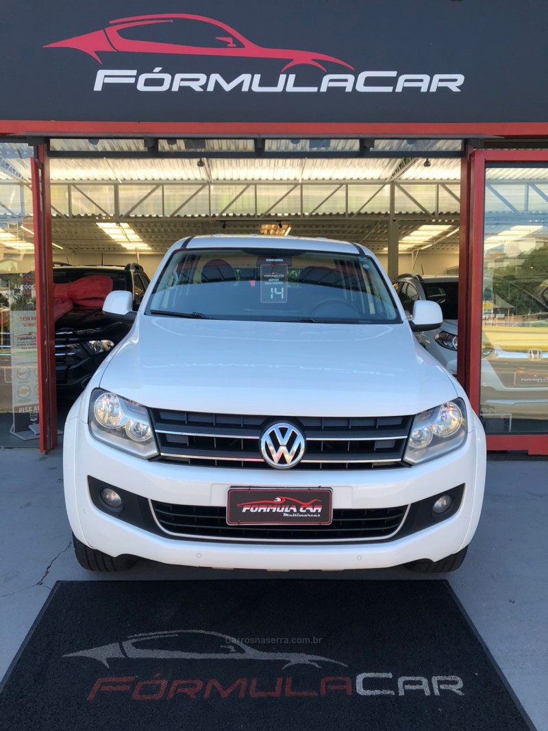 AMAROK 2.0 TRENDLINE 4X4 CD 16V TURBO INTERCOOLER DIESEL 4P MANUAL - 2014 - CAXIAS DO SUL