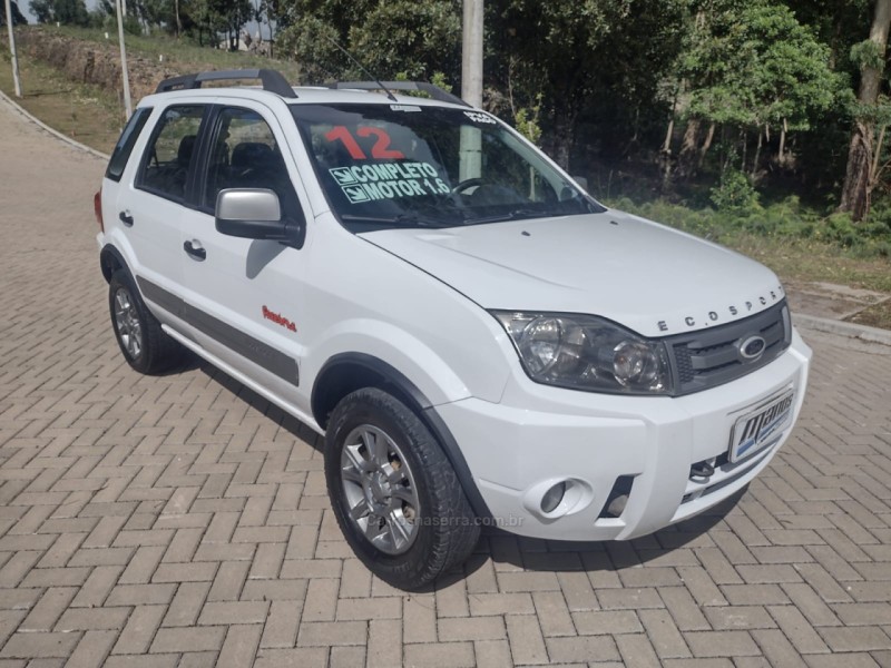 ecosport 1.6 xlt freestyle 8v flex 4p manual 2012 canela