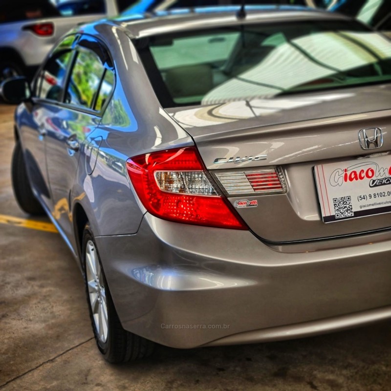 CIVIC 2.0 LXR 16V FLEX 4P AUTOMÁTICO - 2014 - CAXIAS DO SUL