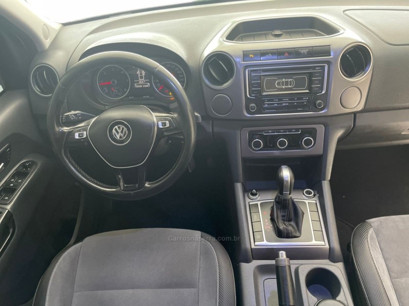 AMAROK 2.0 DARK LABEL 4X4 CD 16V TURBO INTERCOOLER DIESEL 4P AUTOMÁTICO - 2015 - SAPUCAIA DO SUL