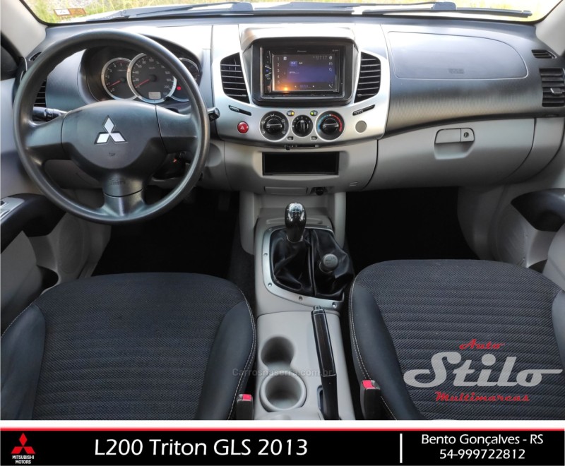 L200 TRITON 3.2 GLS 4X4 CD 16V TURBO INTERCOLER DIESEL 4P MANUAL - 2013 - BENTO GONçALVES