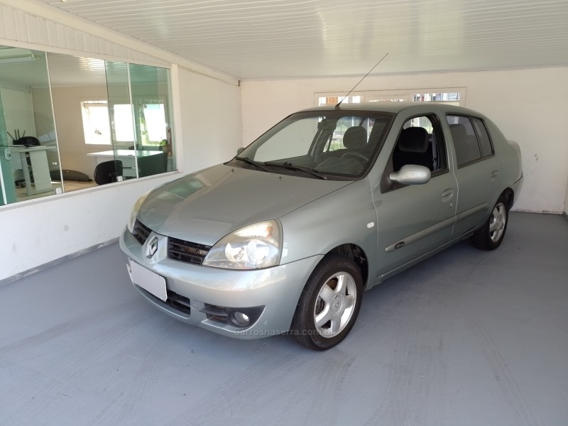 clio 1.6 privilege sedan 16v flex 4p manual 2009 bento goncalves
