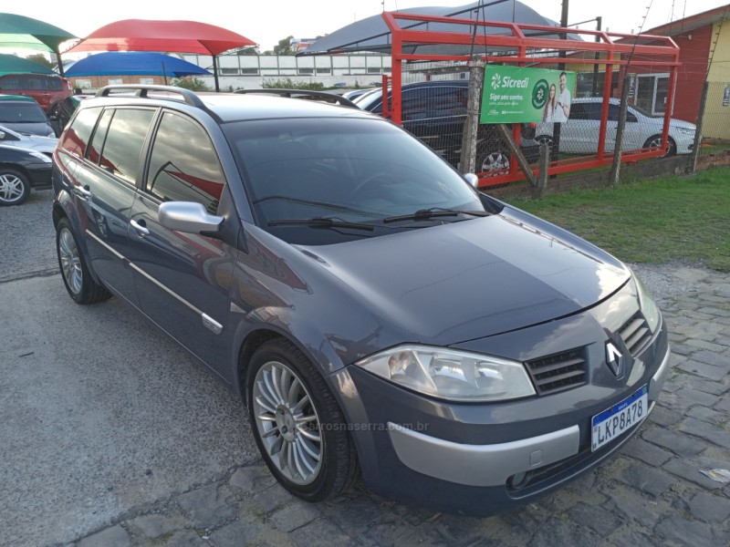 megane 2.0 dynamique grand tour 16v gasolina 4p automatico 2008 farroupilha