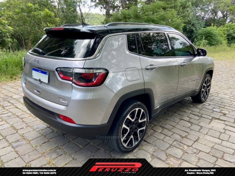 COMPASS 2.0 LIMITED TD350 TURBO DIESEL 4X4 4P AUTOMÁTICO - 2020 - NOVA PRATA