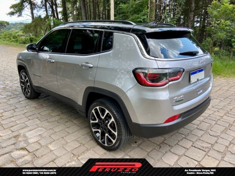 COMPASS 2.0 LIMITED TD350 TURBO DIESEL 4X4 4P AUTOMÁTICO - 2020 - NOVA PRATA
