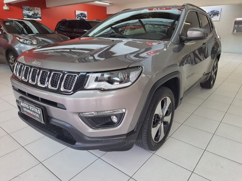 compass 2.0 16v flex longitude automatico 2018 caxias do sul