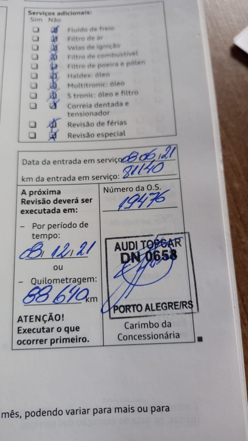 Q3 1.4 TFSI AMBIENTE GASOLINA 4P S TRONIC - 2016 - FARROUPILHA