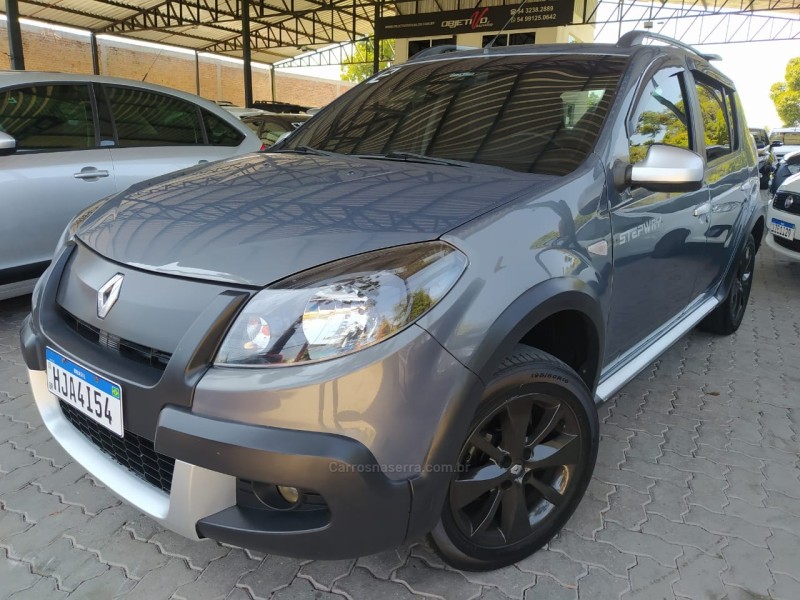 sandero 1.6 stepway 16v flex 4p manual 2012 caxias do sul