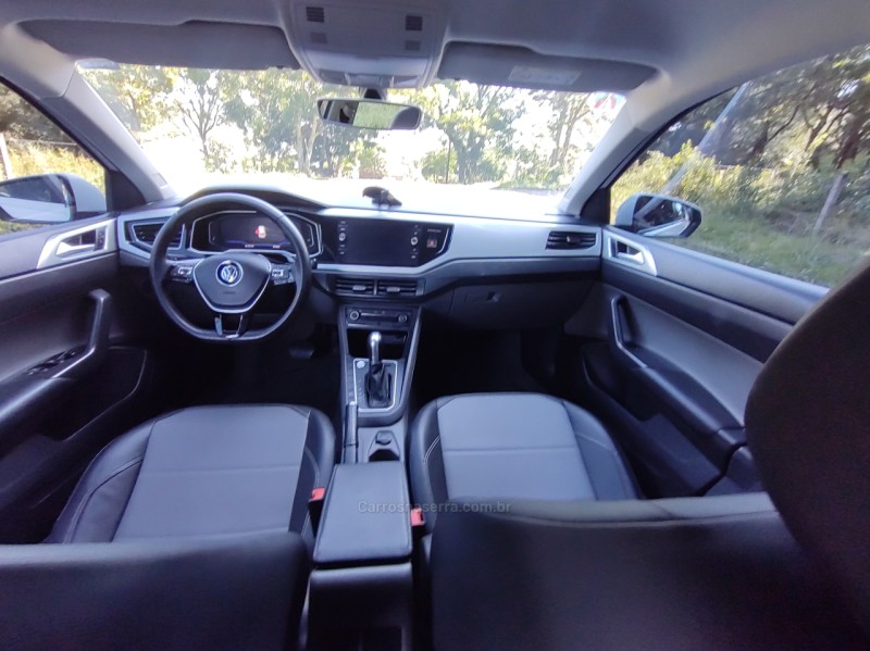 POLO 1.0	200 TSI HIGHLINE AUTOMÁTICO    - 2019 - NOVA PRATA