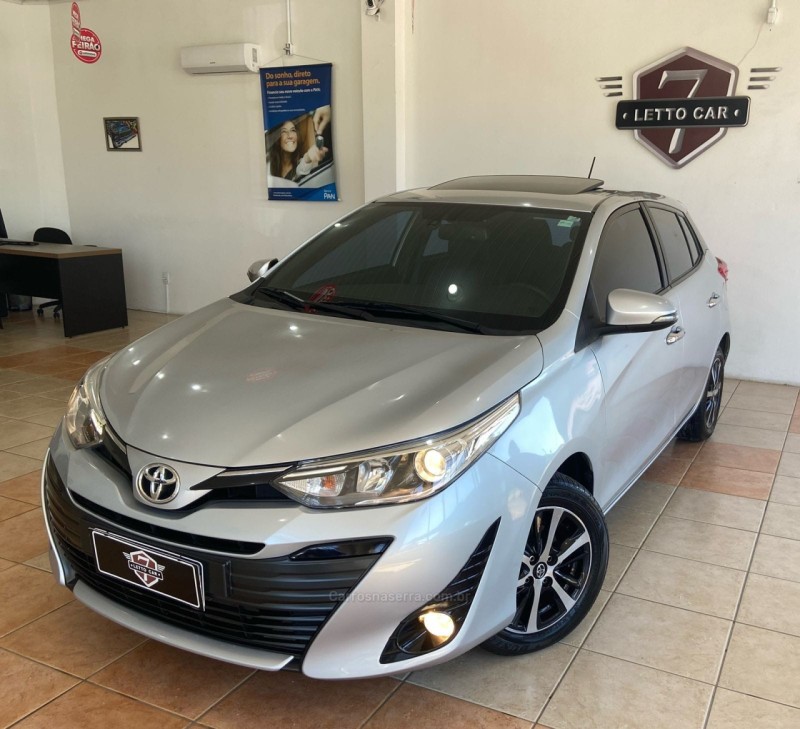 yaris 1.5 xls connect 16v flex 4p automatico 2019 igrejinha