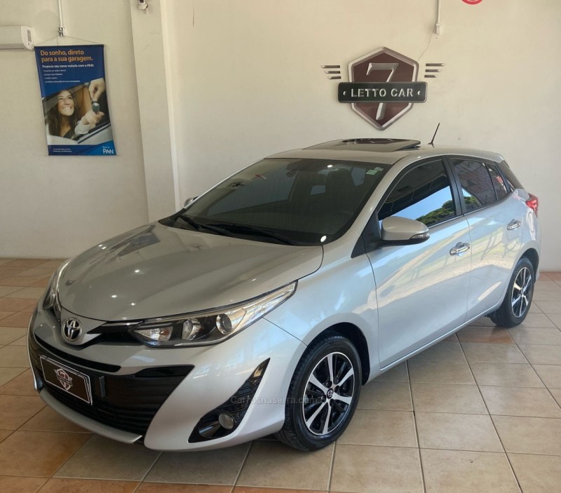 YARIS 1.5 XLS CONNECT 16V FLEX 4P AUTOMÁTICO - 2019 - IGREJINHA
