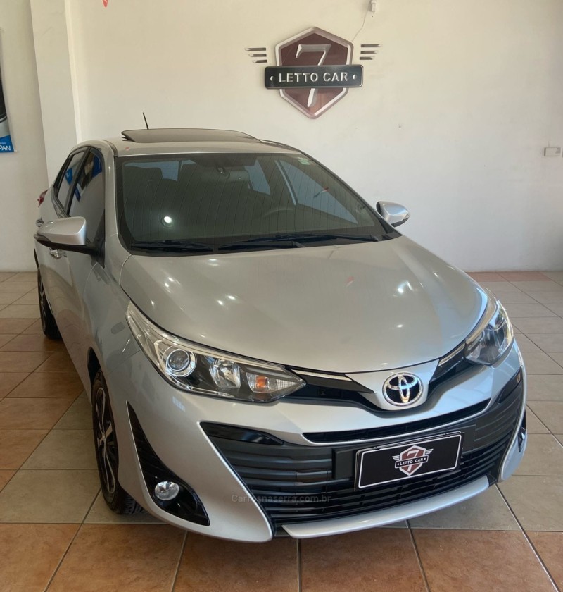 YARIS 1.5 XLS CONNECT 16V FLEX 4P AUTOMÁTICO - 2019 - IGREJINHA