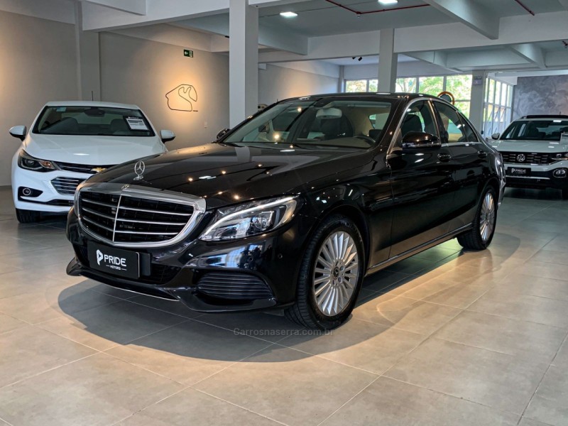 C 180 1.6 CGI EXCLUSIVE 16V TURBO GASOLINA 4P AUTOMÁTICO - 2018 - CAXIAS DO SUL