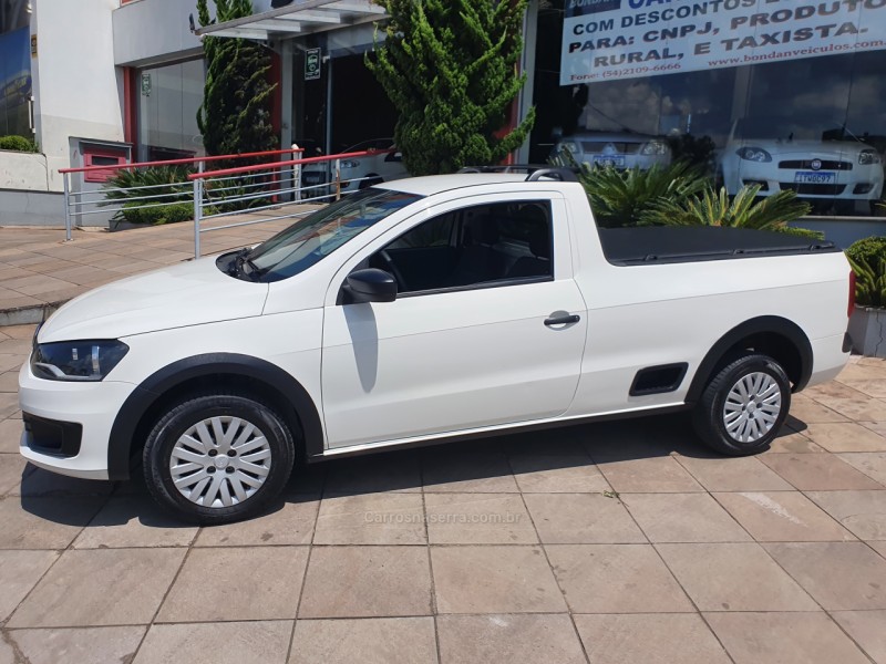 SAVEIRO 1.6 MI TRENDLINE CS 8V FLEX 2P MANUAL - 2015 - FARROUPILHA