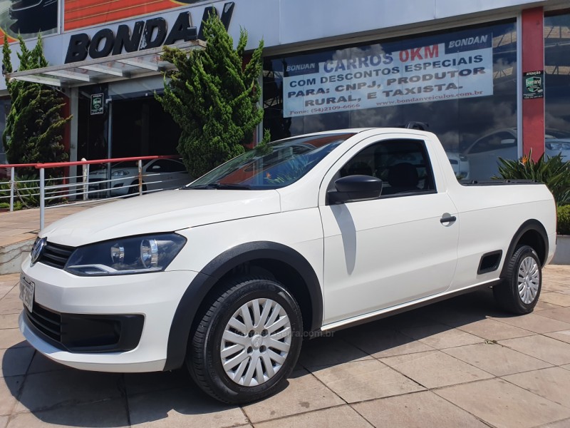 saveiro 1.6 mi trendline cs 8v flex 2p manual 2015 farroupilha