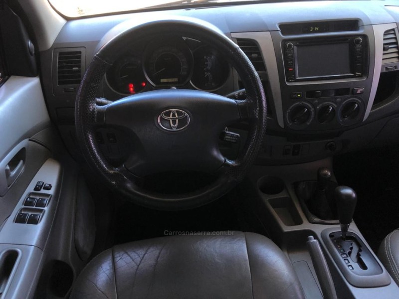 HILUX 3.0 SRV 4X4 CD 16V TURBO INTERCOOLER DIESEL 4P AUTOMÁTICO - 2008 - CANELA
