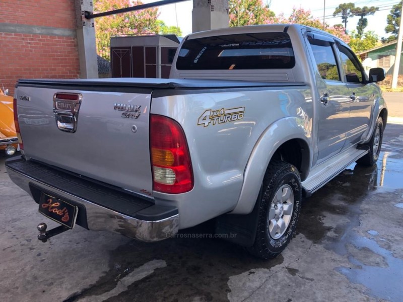 HILUX 3.0 SRV 4X4 CD 16V TURBO INTERCOOLER DIESEL 4P AUTOMÁTICO - 2008 - CANELA