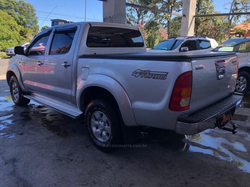 HILUX 3.0 SRV 4X4 CD 16V TURBO INTERCOOLER DIESEL 4P AUTOMÁTICO - 2008 - CANELA