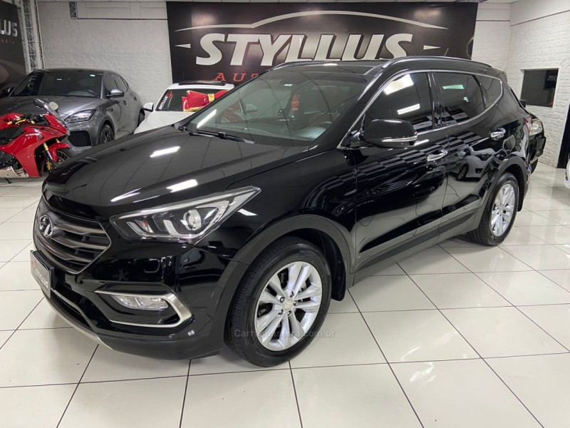 santa fe 3.3 mpfi 4x4 7 lugares v6 270cv gasolina 4p automatico 2016 estancia velha