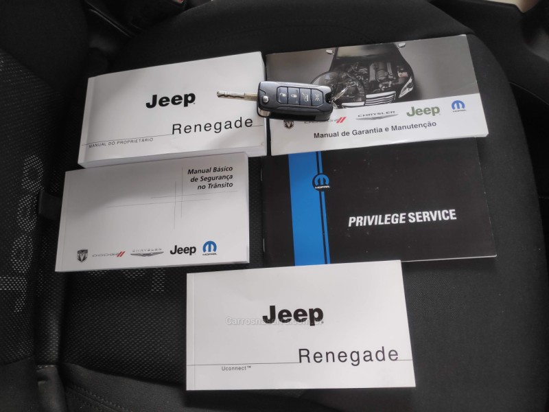 RENEGADE 1.8 16V FLEX LONGITUDE 4P AUTOMÁTICO - 2016 - TAPEJARA