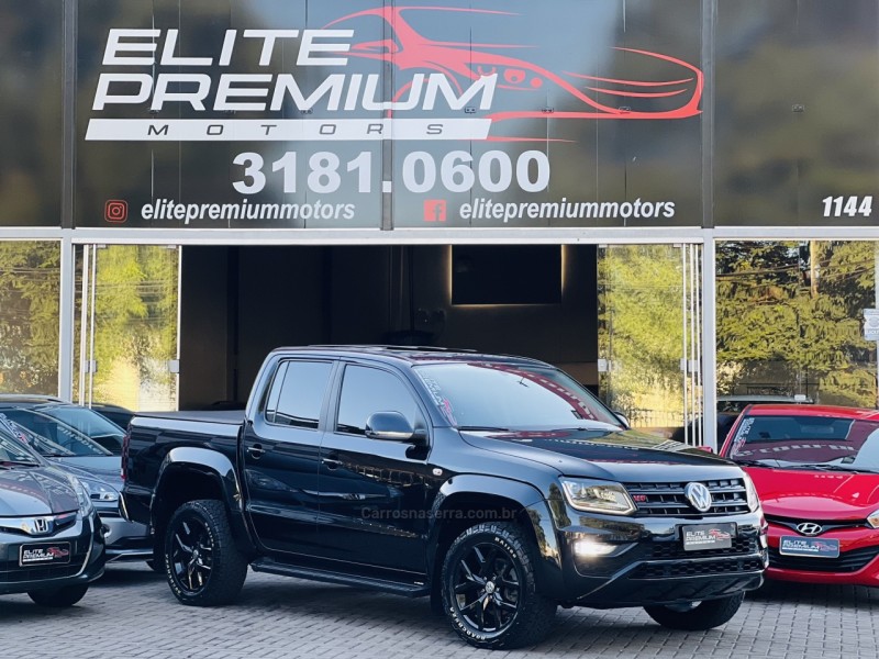 AMAROK 3.0 V6 TDI HIGHLINE CD DIESEL 4MOTION AUTOMÁTICO - 2018 - ESTâNCIA VELHA