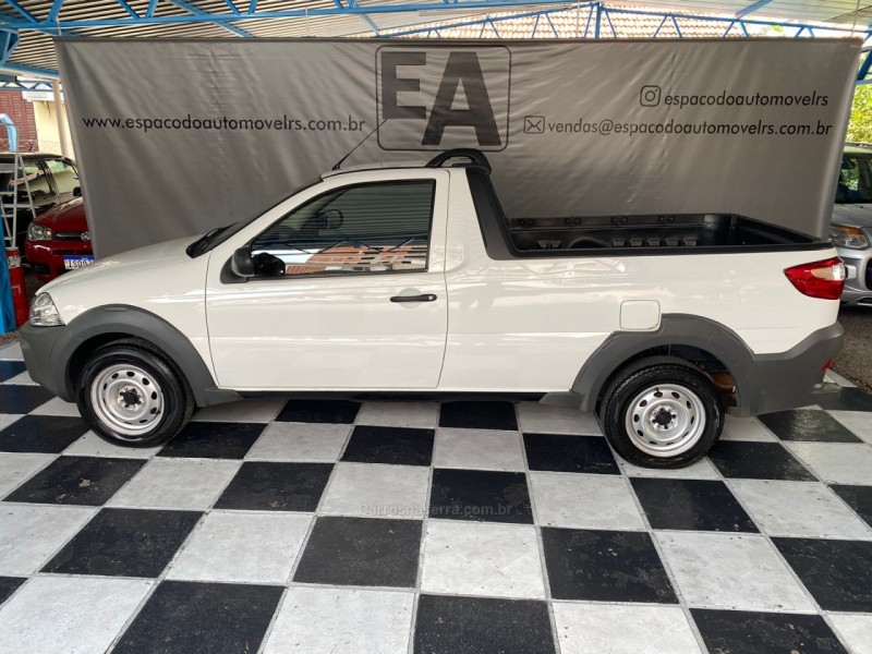 strada 1.4 mpi trekking cs 8v flex 2p manual 2016 nova prata