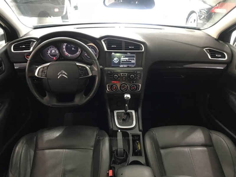 C4 LOUNGE 1.6 EXCLUSIVE 16V TURBO GASOLINA 4P AUTOMÁTICO - 2014 - PASSO FUNDO