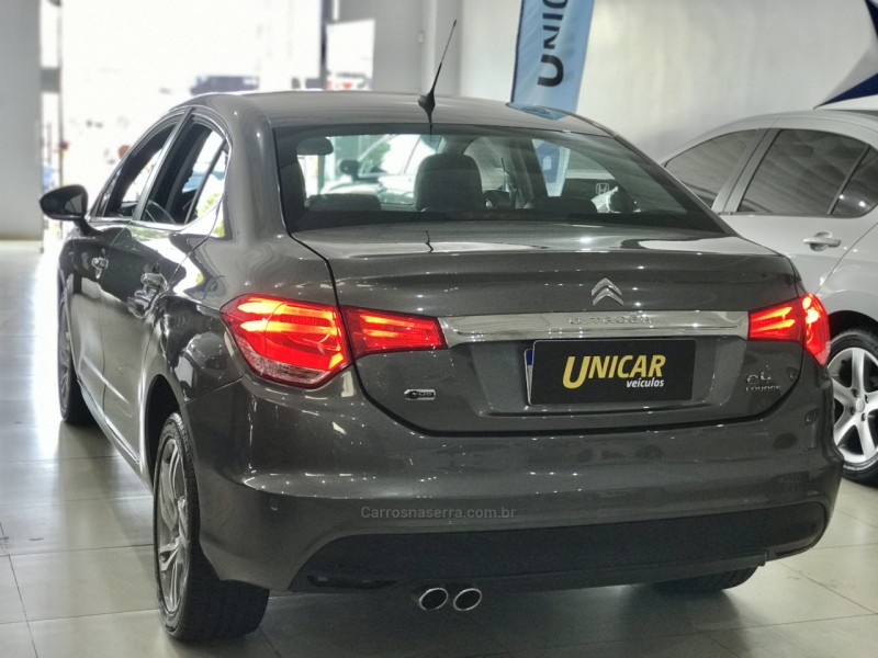 C4 LOUNGE 1.6 EXCLUSIVE 16V TURBO GASOLINA 4P AUTOMÁTICO - 2014 - PASSO FUNDO