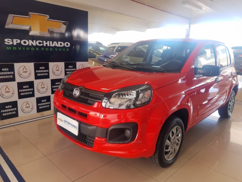 UNO 1.0 EVO ATTRACTIVE 8V FLEX 4P MANUAL - 2021 - CAXIAS DO SUL