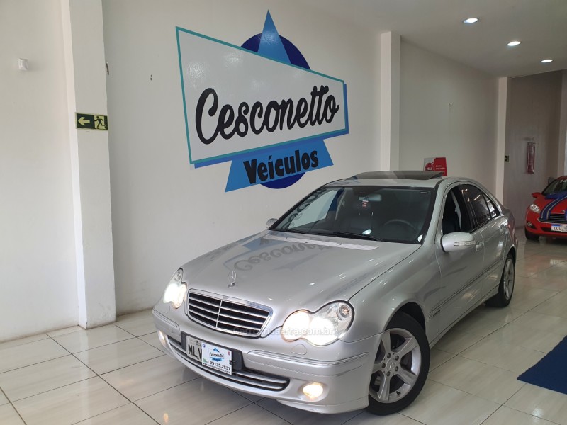 c 230 k 1.8 kompressor avantgarde 16v gasolina 4p automatico 2005 gravatai