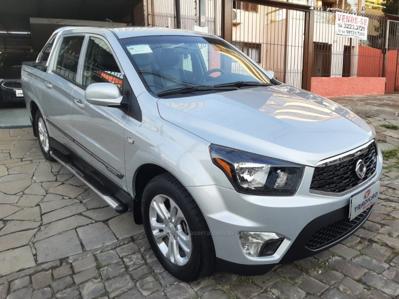 ACTYON SPORTS 2.2 XDI220 DIESEL CD 4WD AUTOMÁTICO  - 2018 - CAXIAS DO SUL