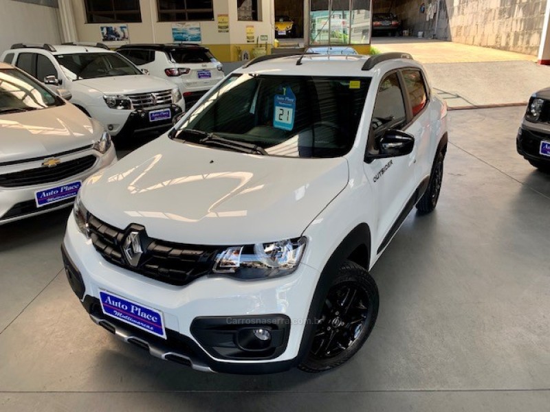 kwid 1.0 12v outsider flex 4p manual 2021 caxias do sul
