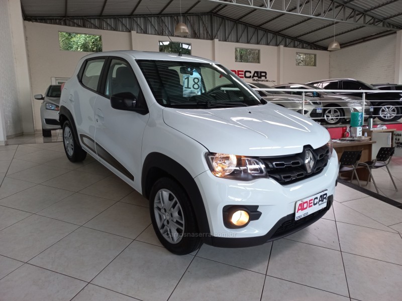 kwid 1.0 12v sce flex intense manual 2018 farroupilha
