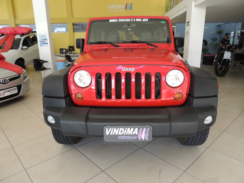 WRANGLER 3.8 UNLIMITED SPORT 4X4 CAPOTA DUPLA V6 GASOLINA 4P AUTOMÁTICO - 2010 - FLORES DA CUNHA