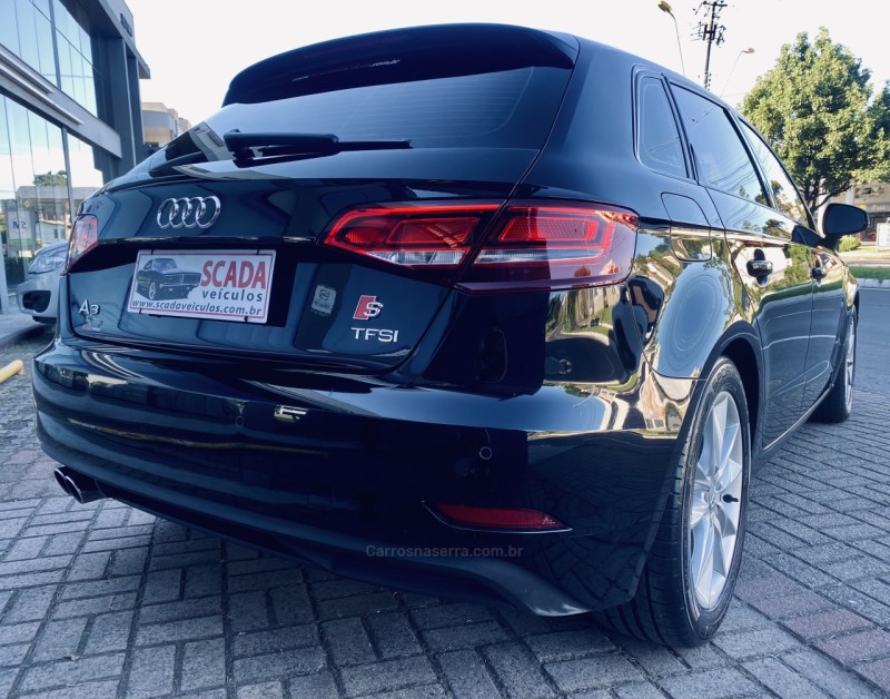 A3 1.4 TFSI SPORTBACK 16V GASOLINA 4P S-TRONIC - 2017 - CAXIAS DO SUL