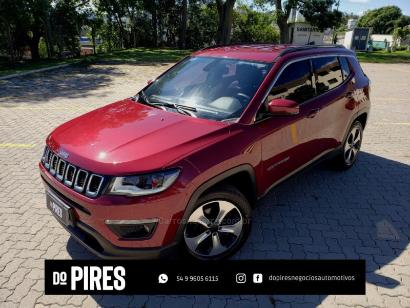 COMPASS 2.0 16V FLEX LONGITUDE AUTOMÁTICO - 2018 - CAXIAS DO SUL