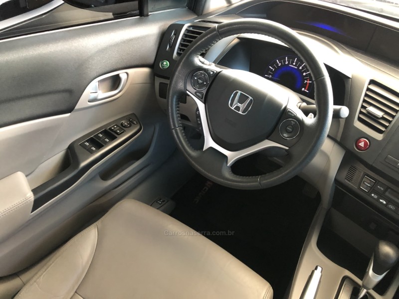 CIVIC 2.0 LXR 16V FLEX 4P AUTOMÁTICO - 2015 - IGREJINHA