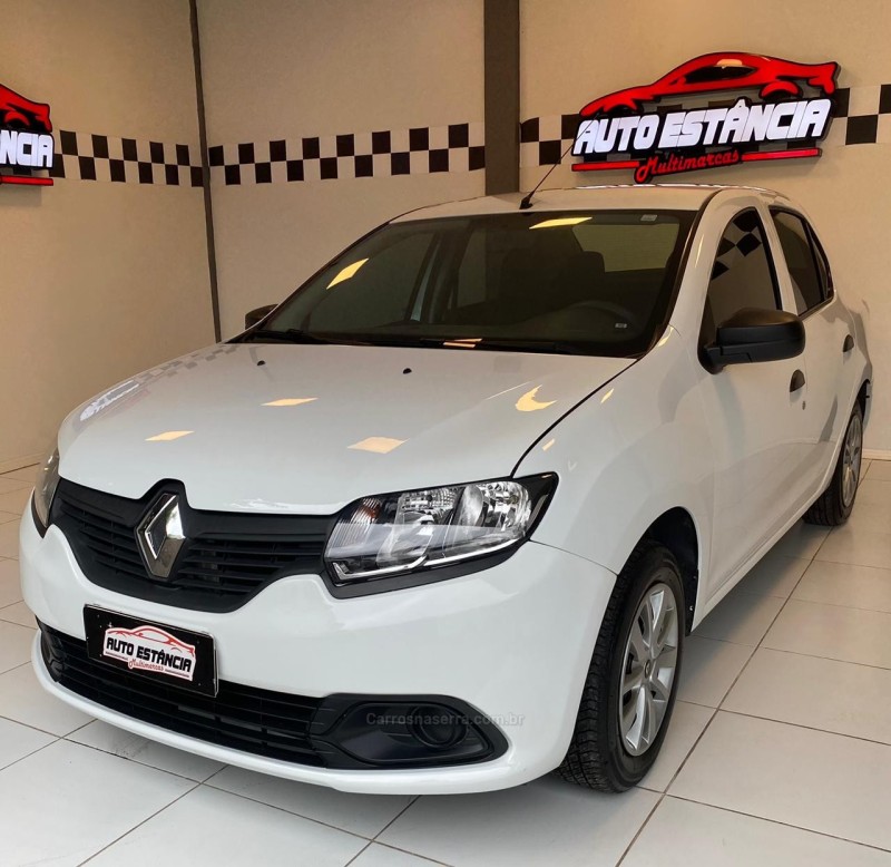 LOGAN 1.0 AUTHENTIQUE 12V FLEX 4P MANUAL - 2018 - NOVO HAMBURGO