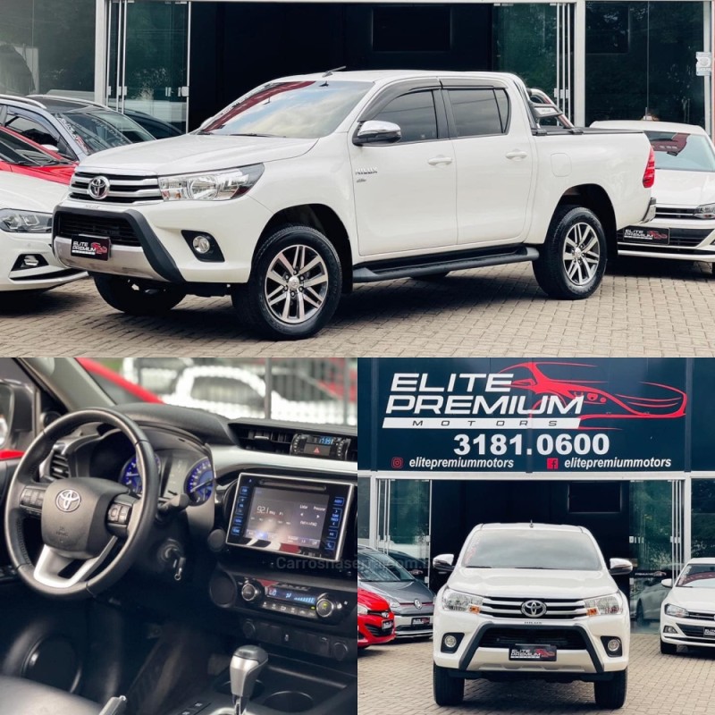 hilux 2.7 srv 4x2 cd 16v flex 4p automatico 2018 estancia velha