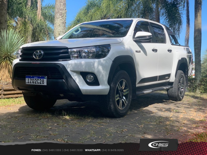 HILUX 2.8 SR CHALLENGE 4X4 CD 16V TURBO DIESEL 4P AUTOMÁTICO - 2018 - CARLOS BARBOSA