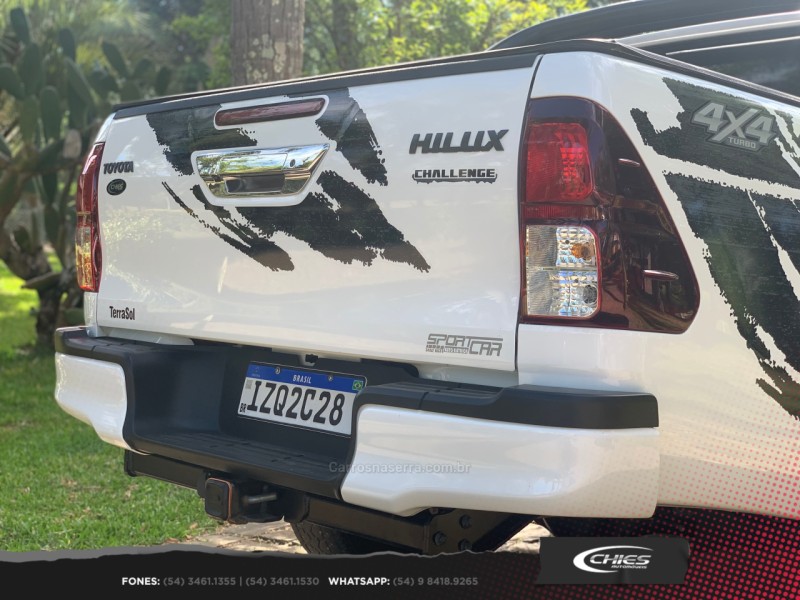 HILUX 2.8 SR CHALLENGE 4X4 CD 16V TURBO DIESEL 4P AUTOMÁTICO - 2018 - CARLOS BARBOSA