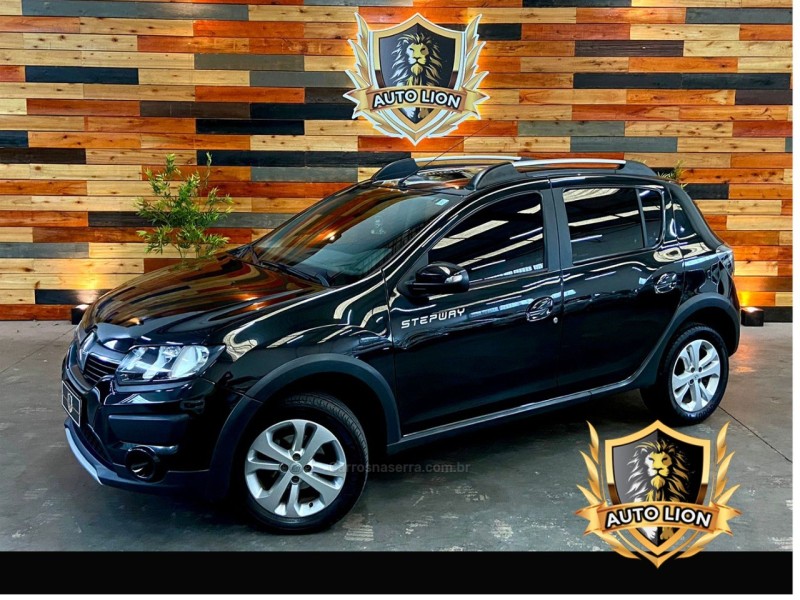 sandero 1.6 stepway 16v flex 4p manual 2017 caxias do sul