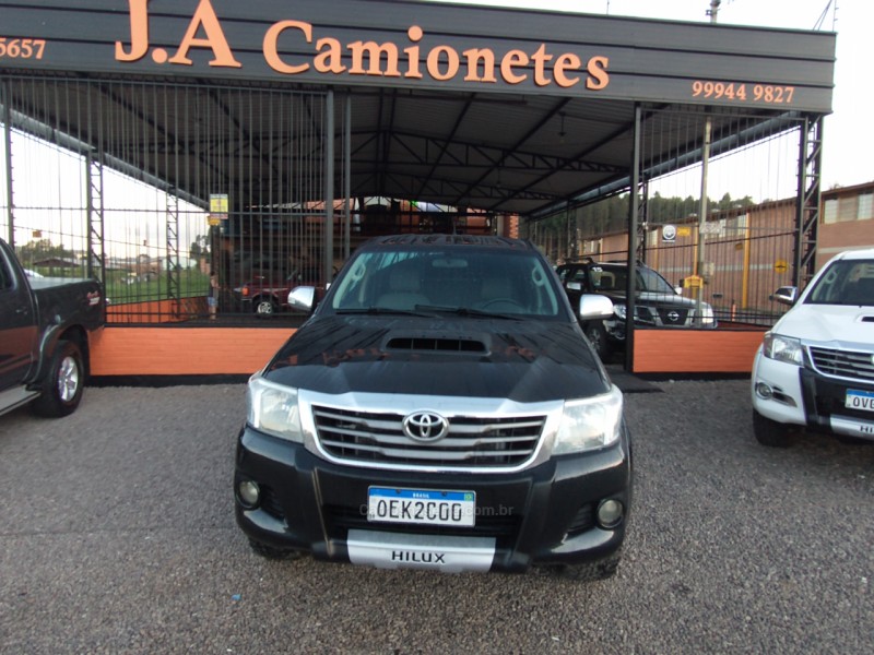 HILUX 3.0 SRV 4X4 CD 16V TURBO INTERCOOLER DIESEL 4P AUTOMÁTICO - 2012 - VACARIA