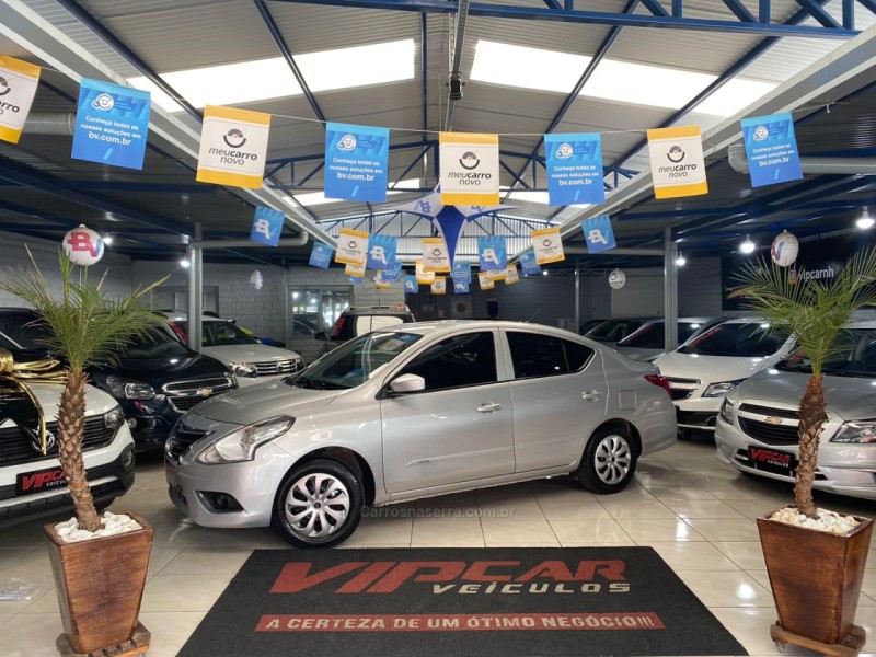 VERSA 1.6 16V FLEX SV 4P MANUAL - 2016 - ESTâNCIA VELHA