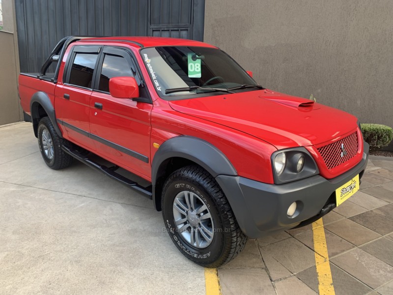 L200 OUTDOOR 2.5 GLS 4X4 CD 8V TURBO INTERCOOLER DIESEL 4P MANUAL - 2008 - CAXIAS DO SUL