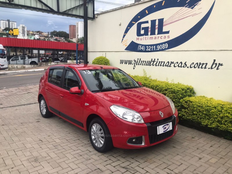 SANDERO 1.6 PRIVILÉGE 16V FLEX 4P MANUAL - 2013 - CAXIAS DO SUL