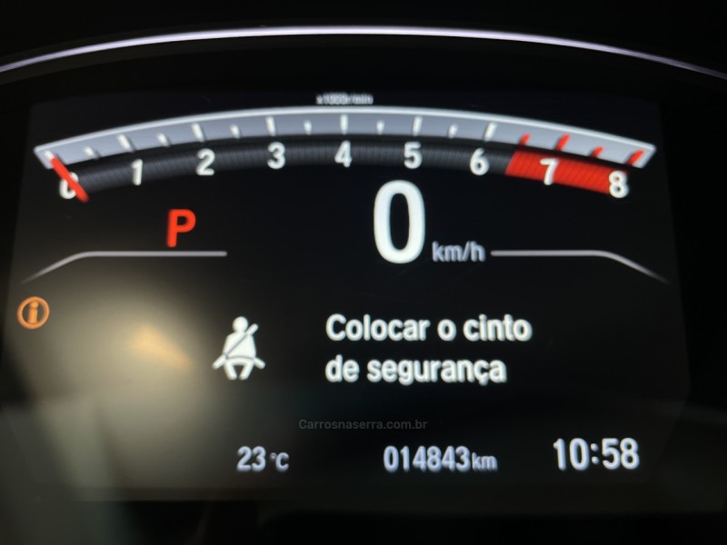 CRV 1.5 TOURING 4WD 16V TURBO GASOLINA 4P AUTOMÁTICO - 2018 - SANTA CRUZ DO SUL