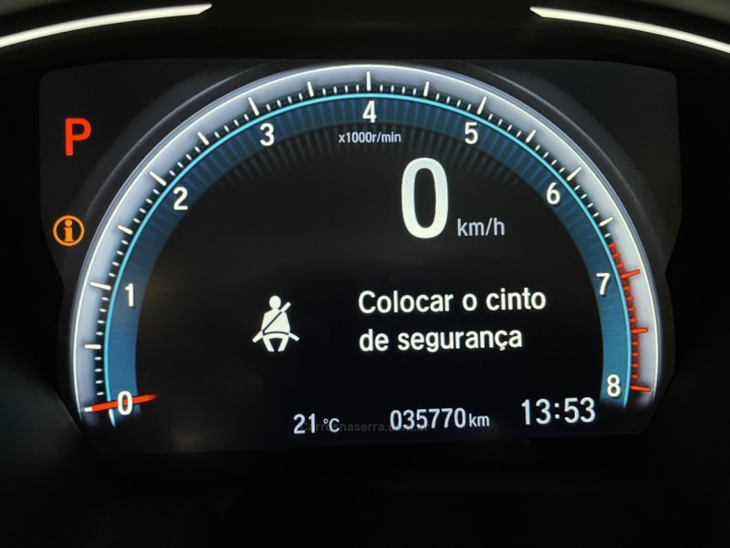 CIVIC 2.0 EXL 16V FLEX 4P AUTOMÁTICO - 2019 - SANTA CRUZ DO SUL