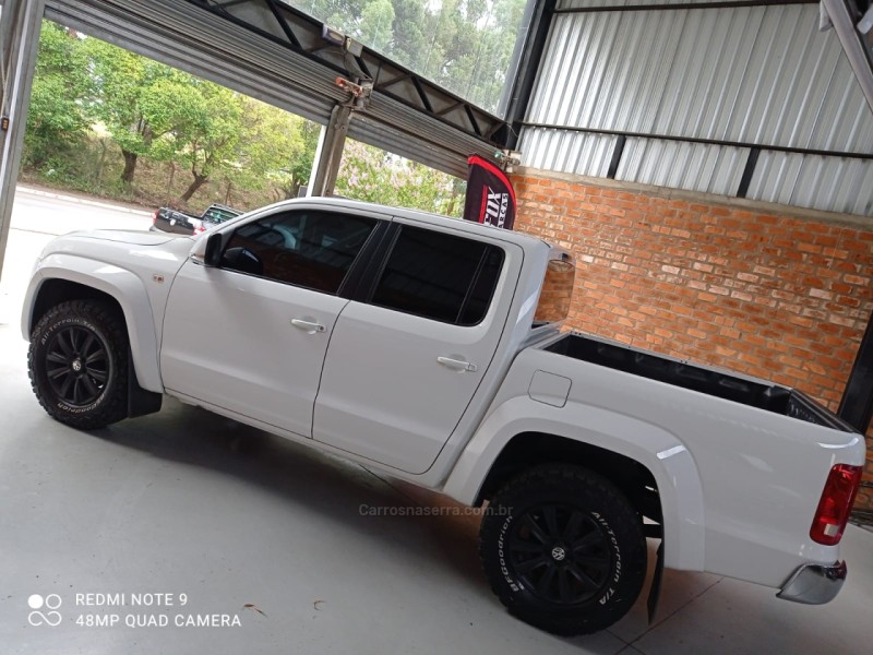 AMAROK 2.0 HIGHLINE 4X4 CD 16V TURBO INTERCOOLER DIESEL 4P AUTOMÁTICO - 2013 - VACARIA